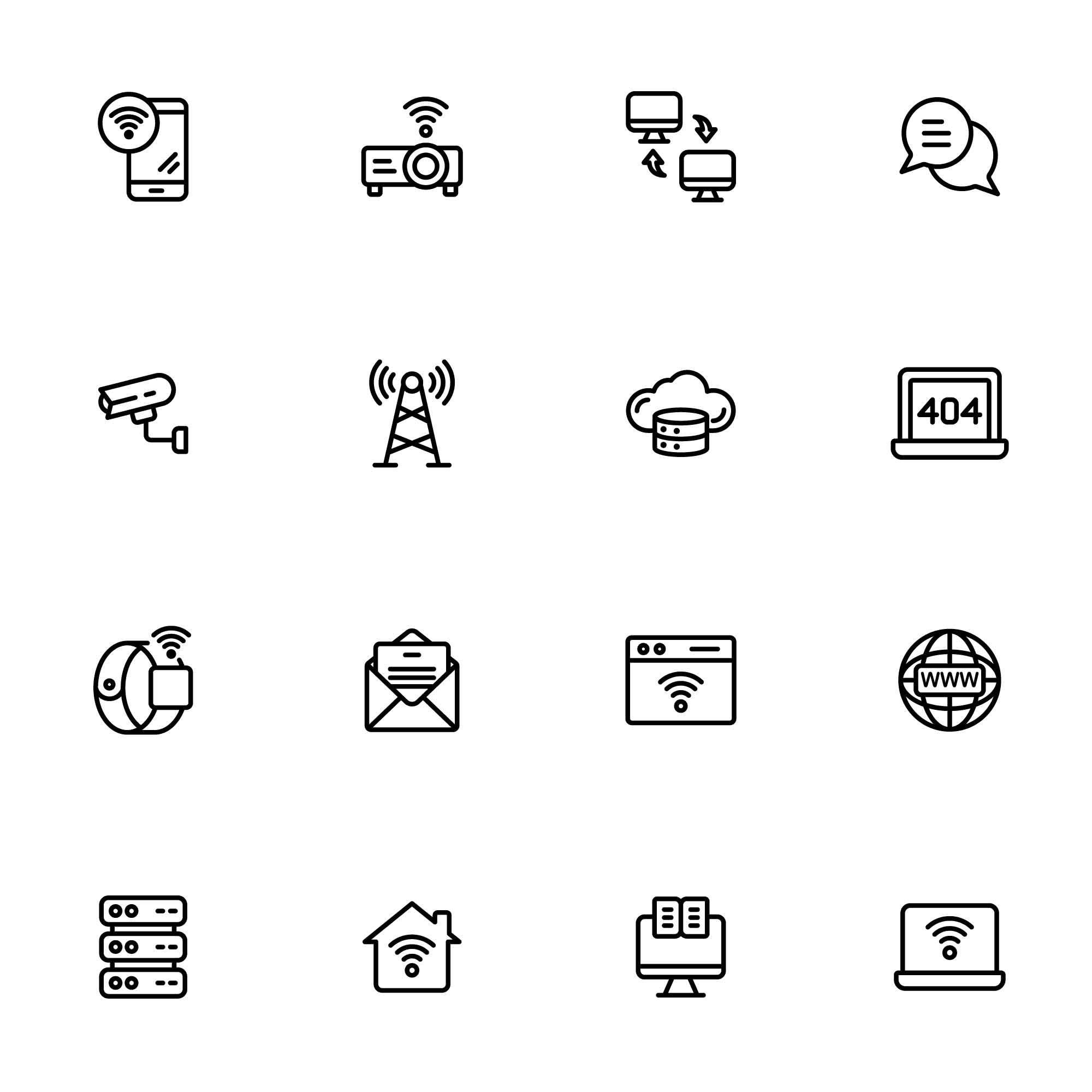 32 Internet of Things Icons