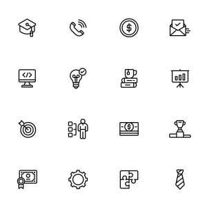 32 Job Resume Icons
