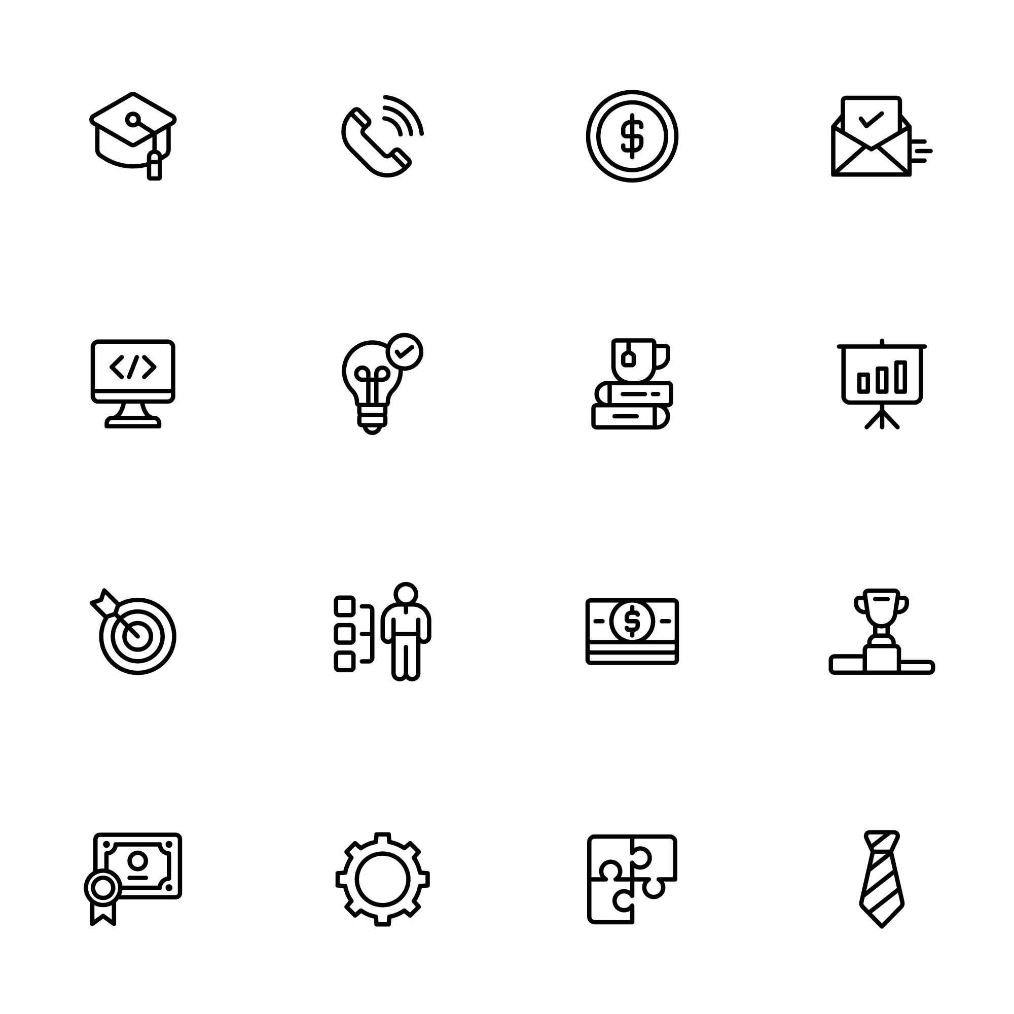 32 Job Resume Icons