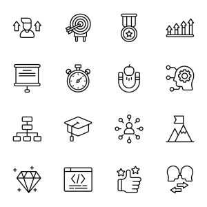 32 Life Skills Icons