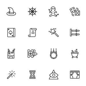 32 Magic Icons