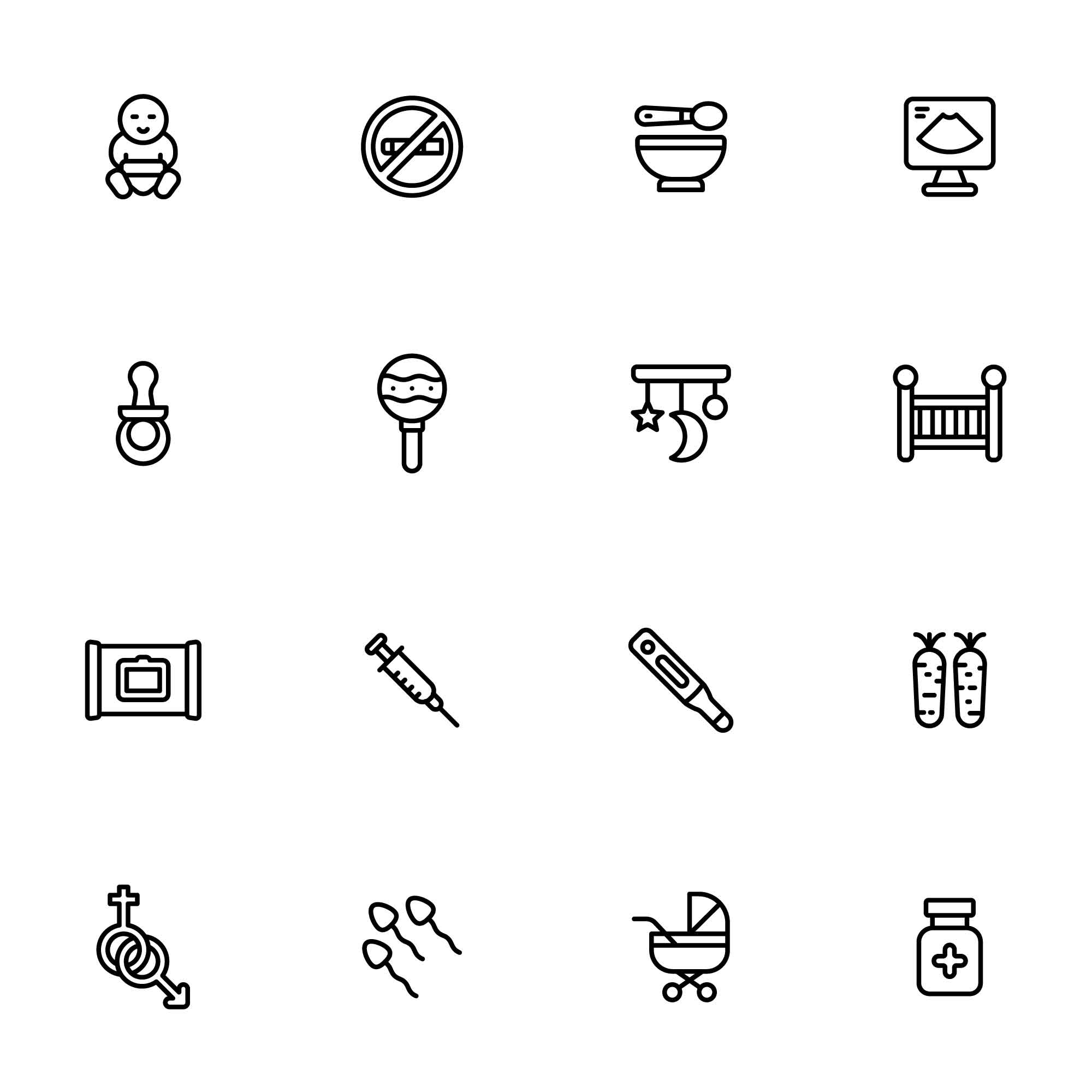 32 Maternity Icons