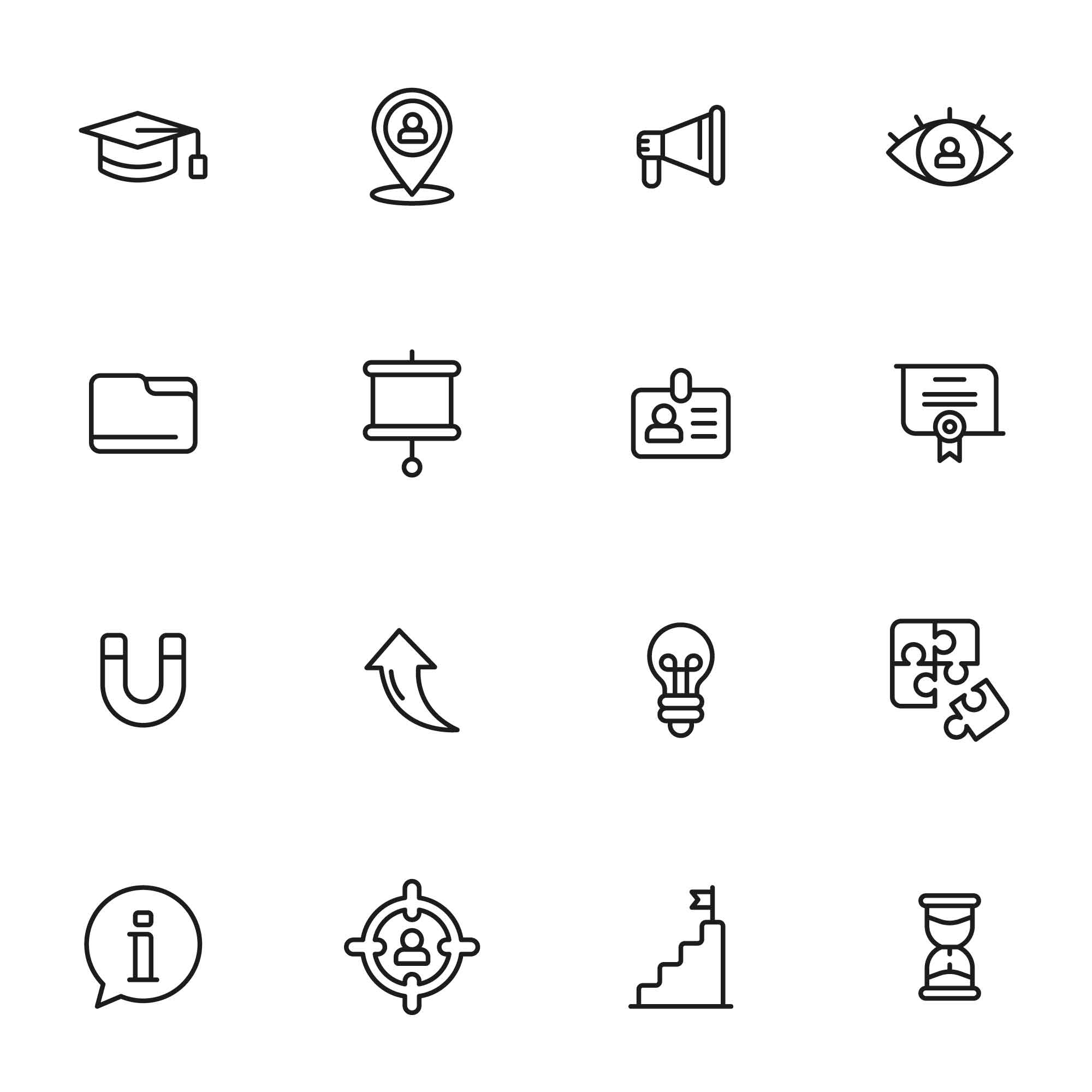 32 Recruitment Icons