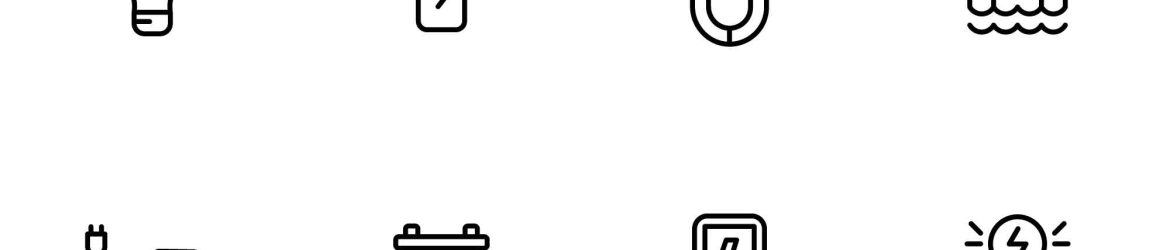 32 Renewable Energy Icons
