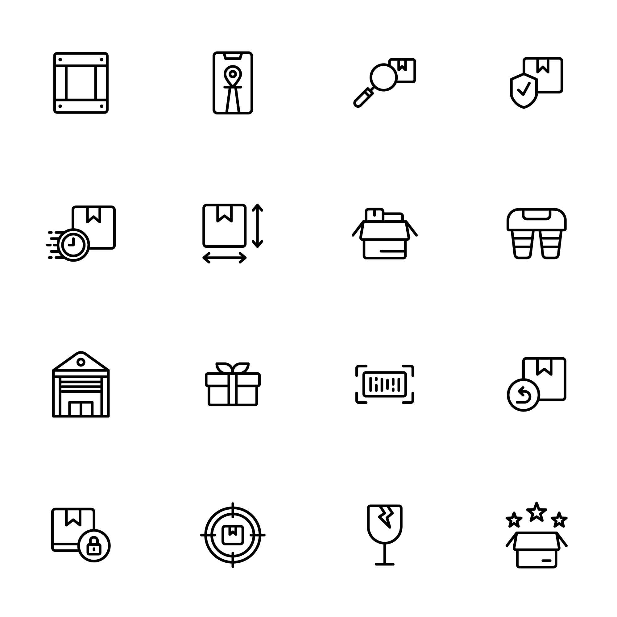32 Shipping Icons