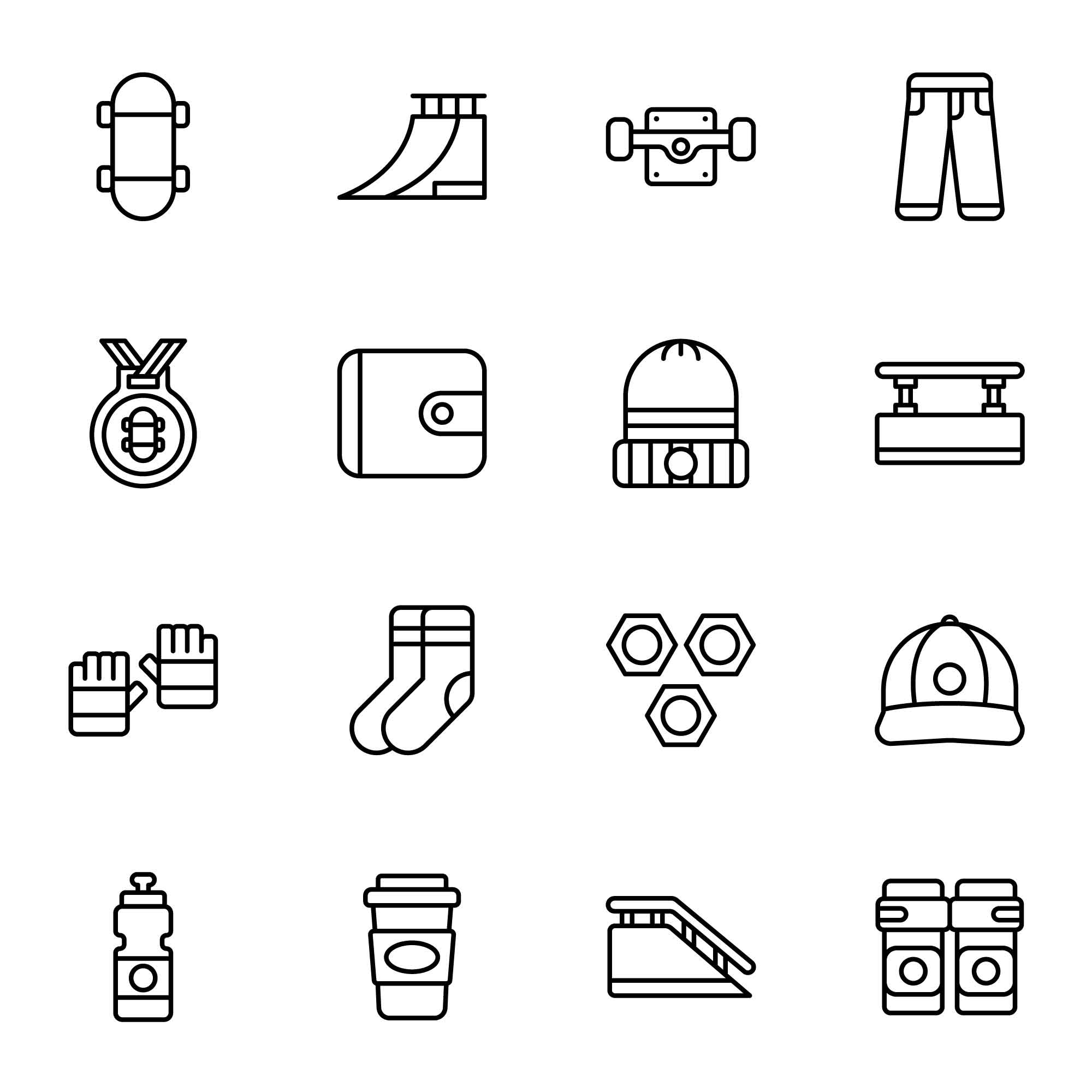 32 Skate Icons