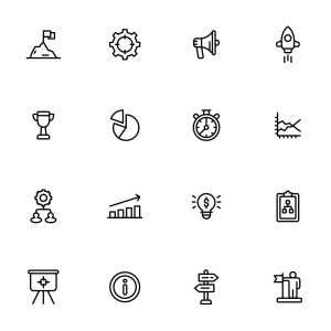 32 Strategy Icons