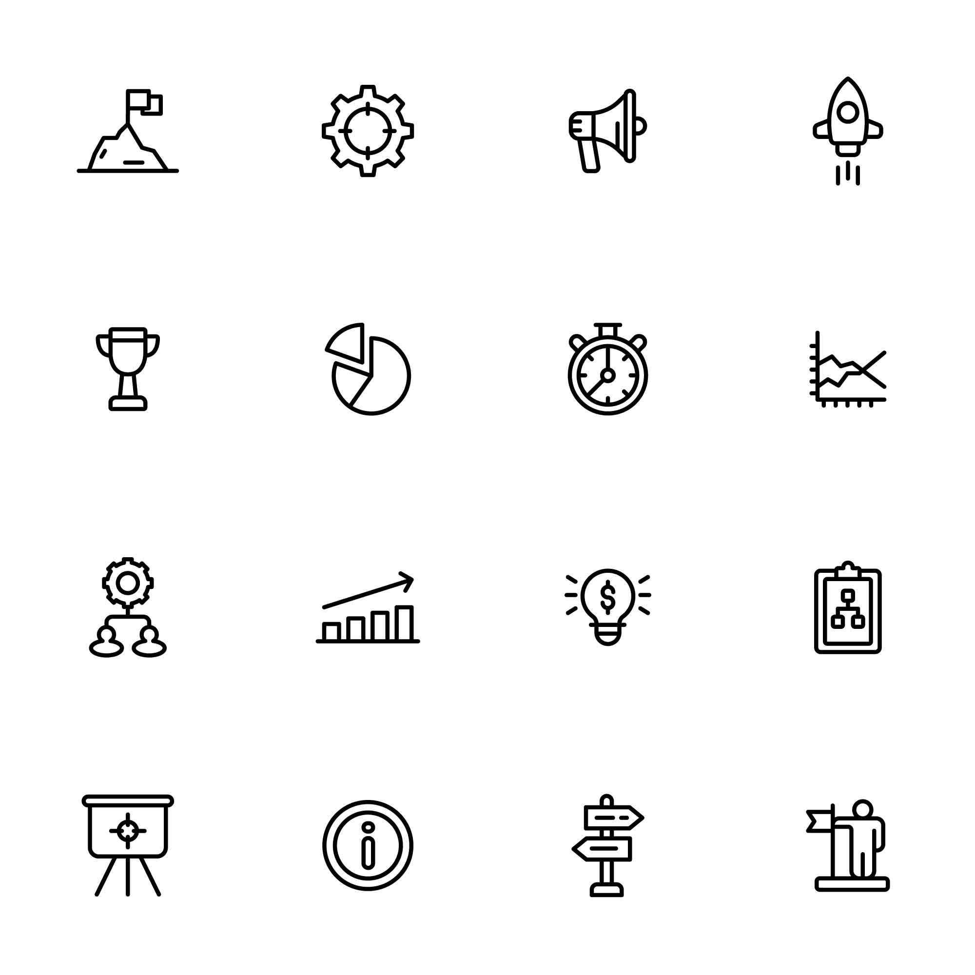 32 Strategy Icons
