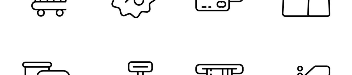 32 Supermarket Icons