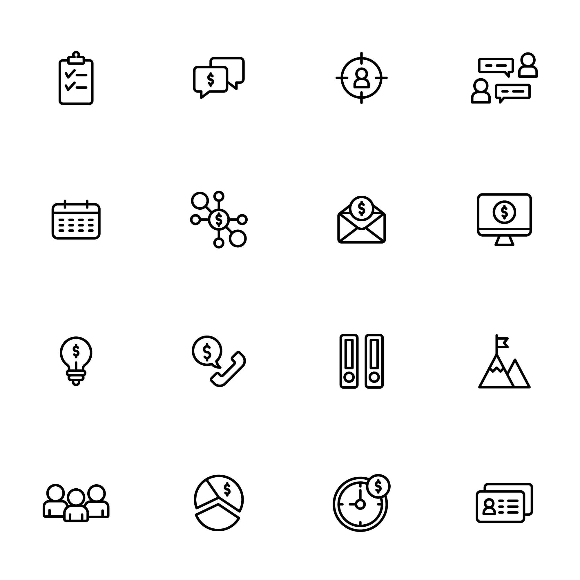 32 Teamwork Icons