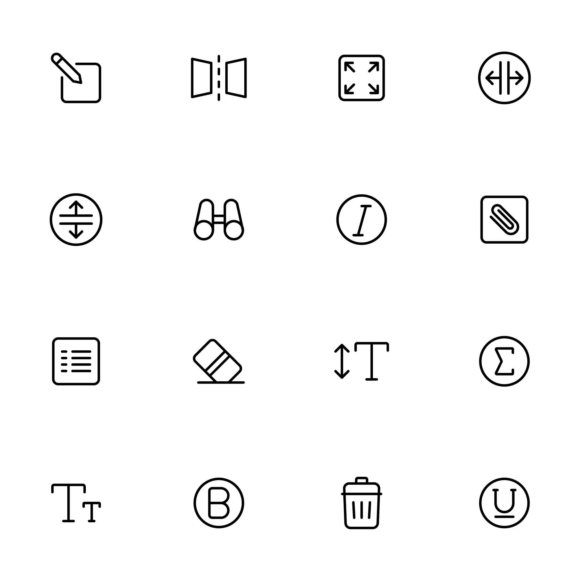 32 Text Editor Icons