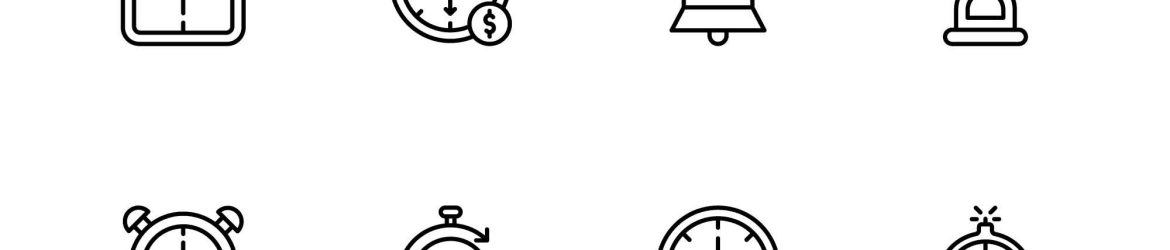 32 Time & Date Icons