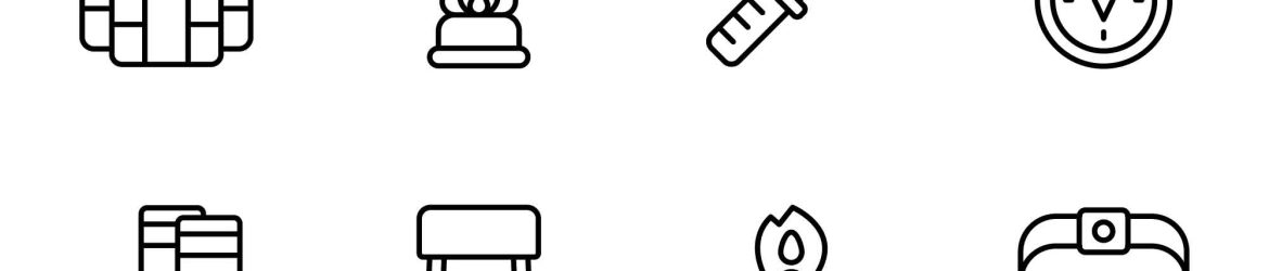 32 Trekking Icons