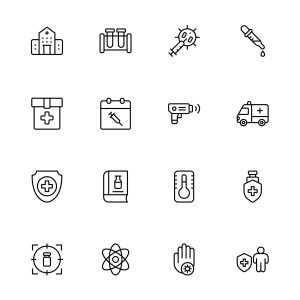 32 Vaccine Icons