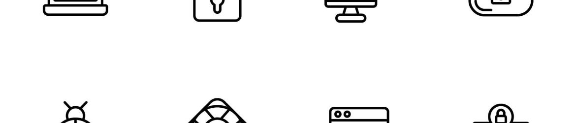 32 Web Security Icons
