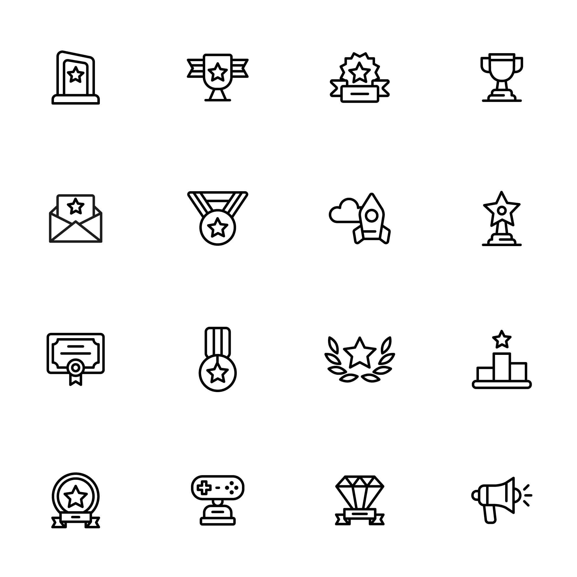 32 Winning Icons