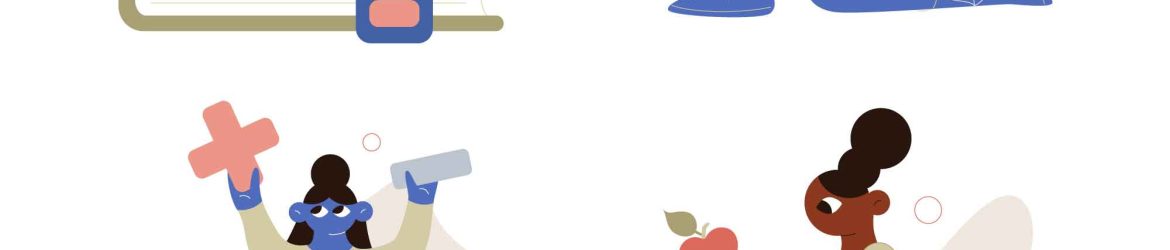 4 Education Illustrations