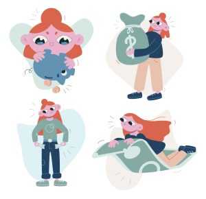 4 Finance Illustrations