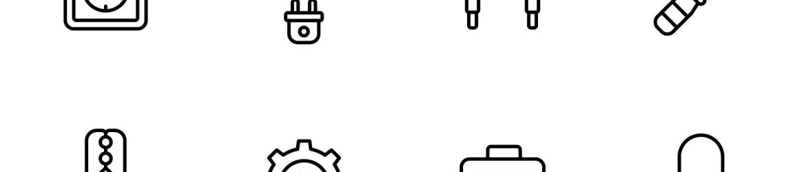 48 Electrician Tools Icons