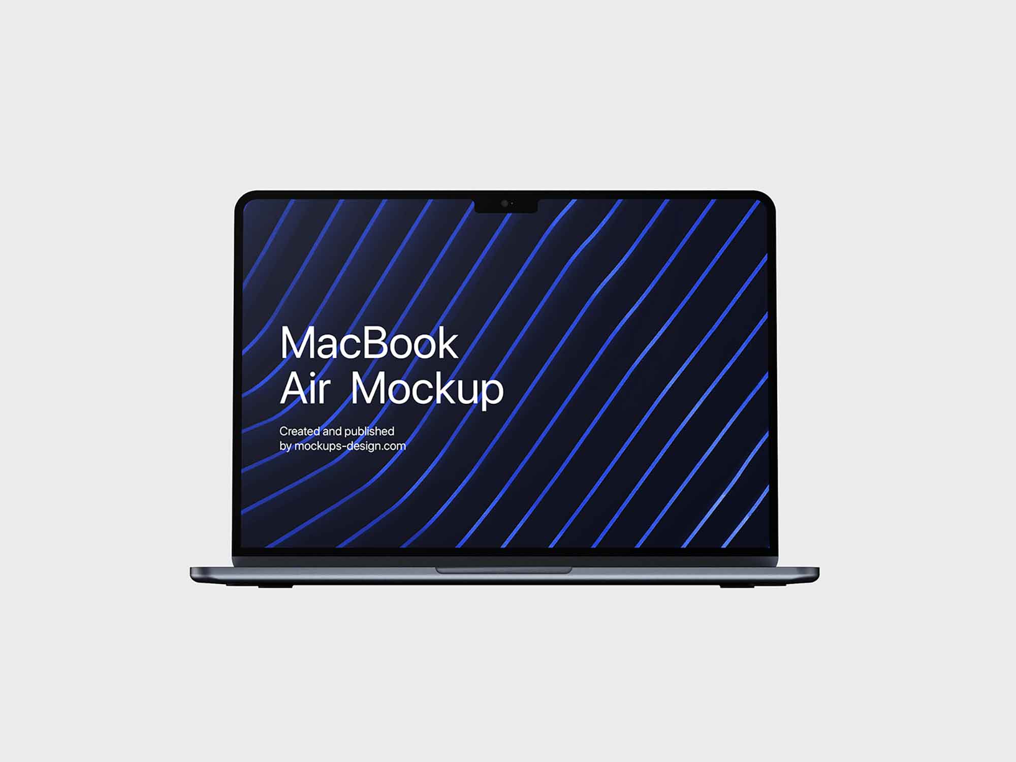 5 Free MacBook Air Mockups