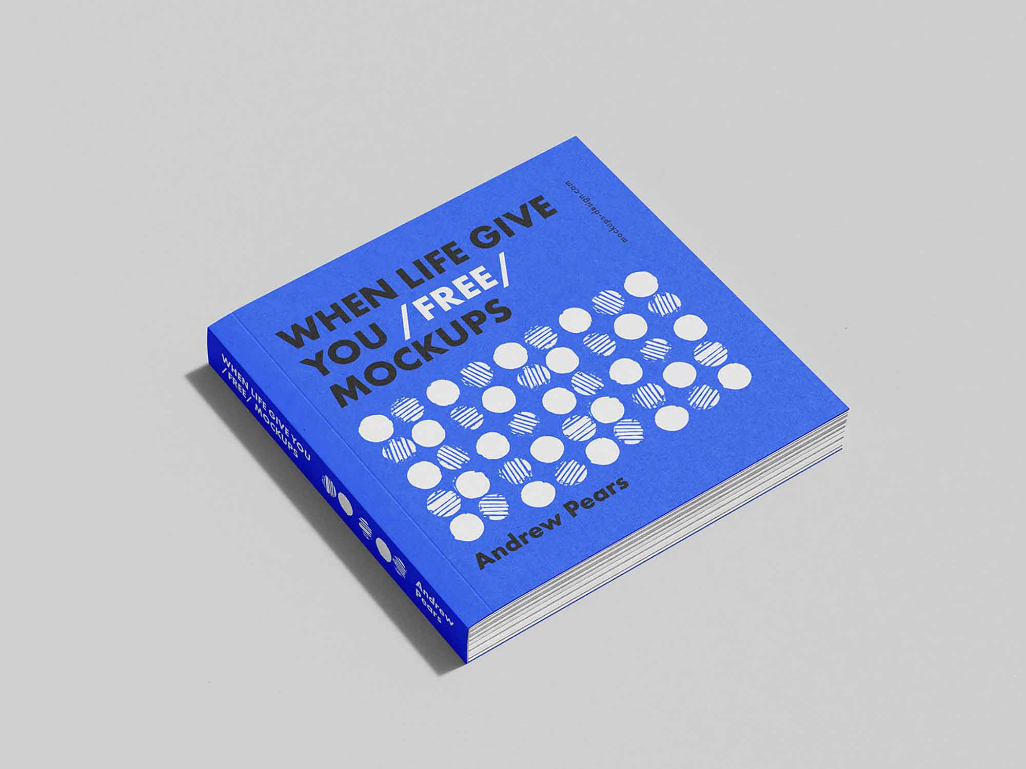 7 Softcover Square Book Mockups