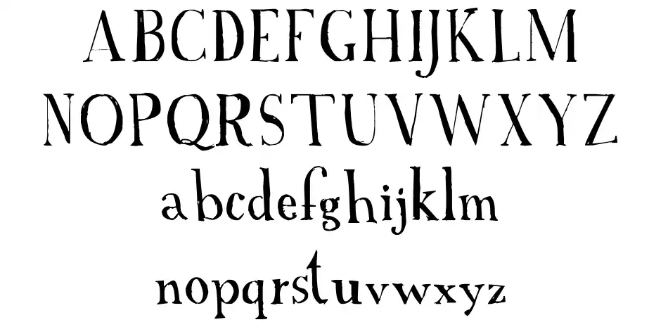 A Font with Serifs