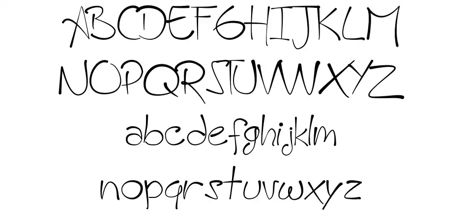 A HandMade Font