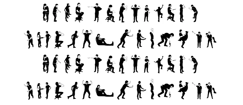 Accion Dingbat Tipografia