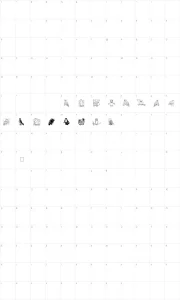 Mapa de caracteres da fonte AEZ Owls for Traci