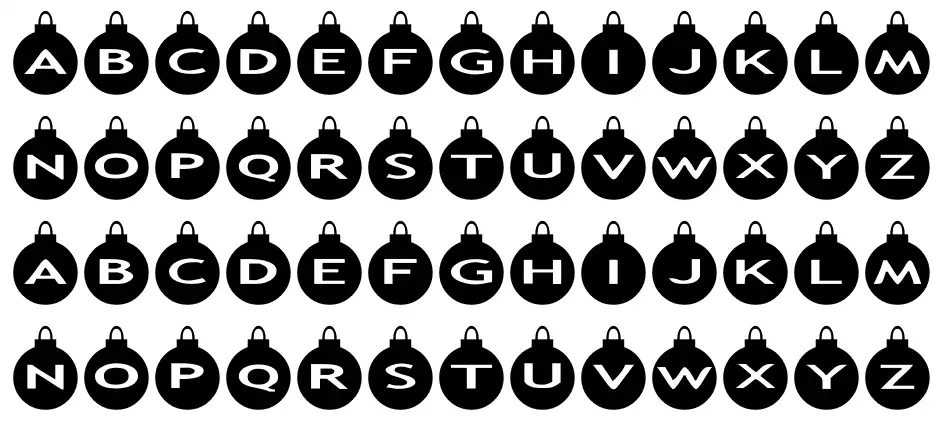 AlphaShapes xmas balls