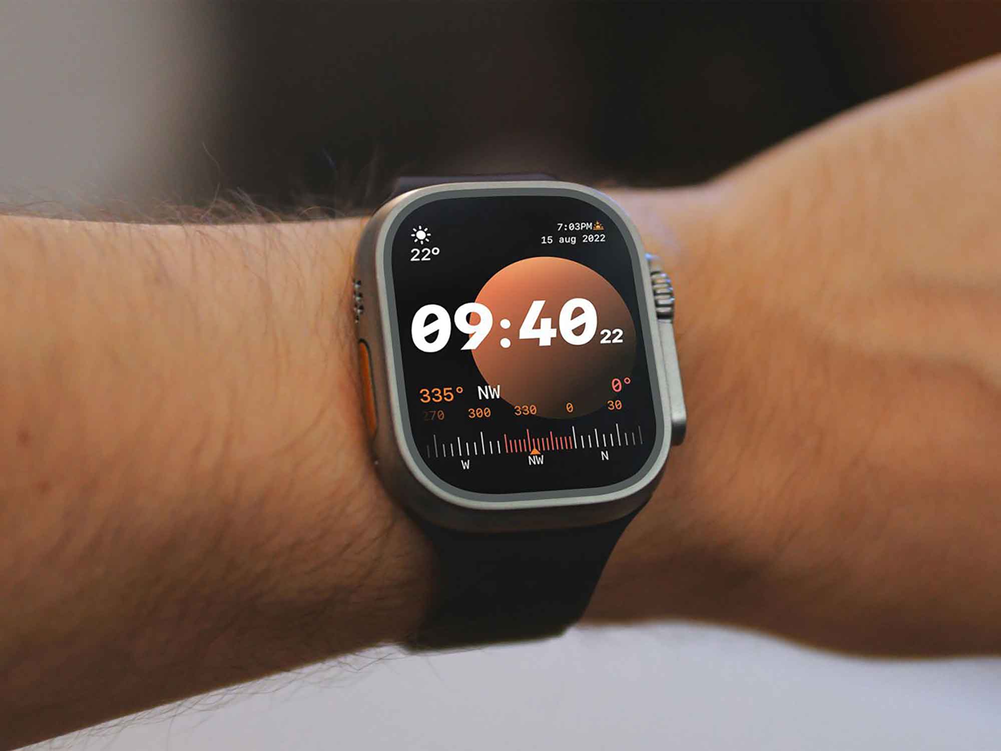 Apple Watch Ultra Mockup