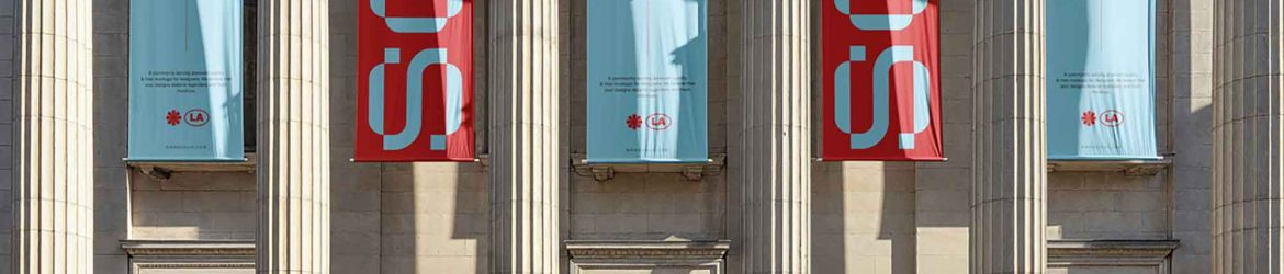 Art Museum Hanging Banners Mockup