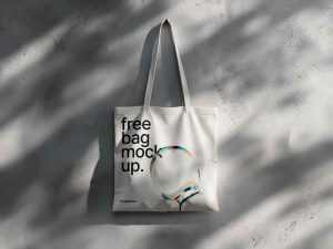 Bag on the Wall Mockup