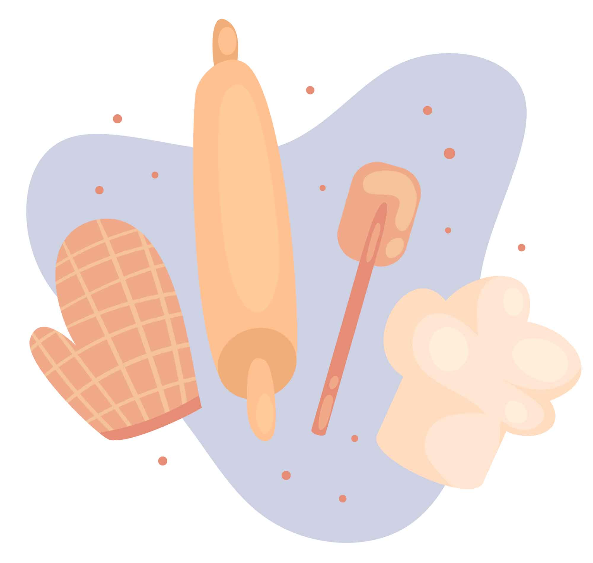 Baking Tools Illustration