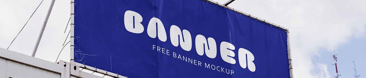 Banner on Building Mockup Banner on Building Mockup