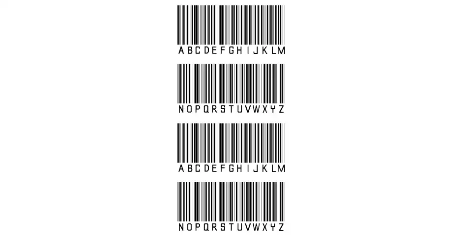 Barcode Font