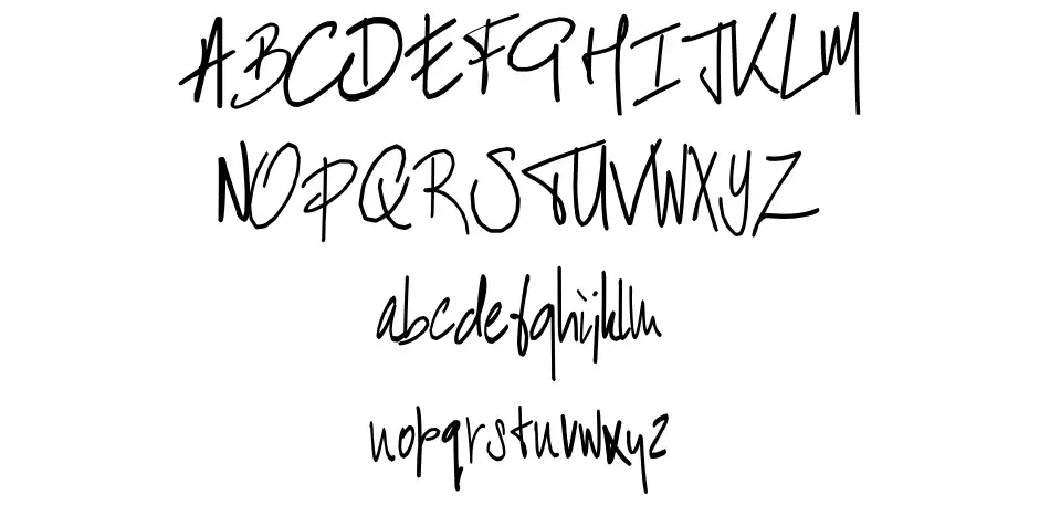 Bart's Handschrift