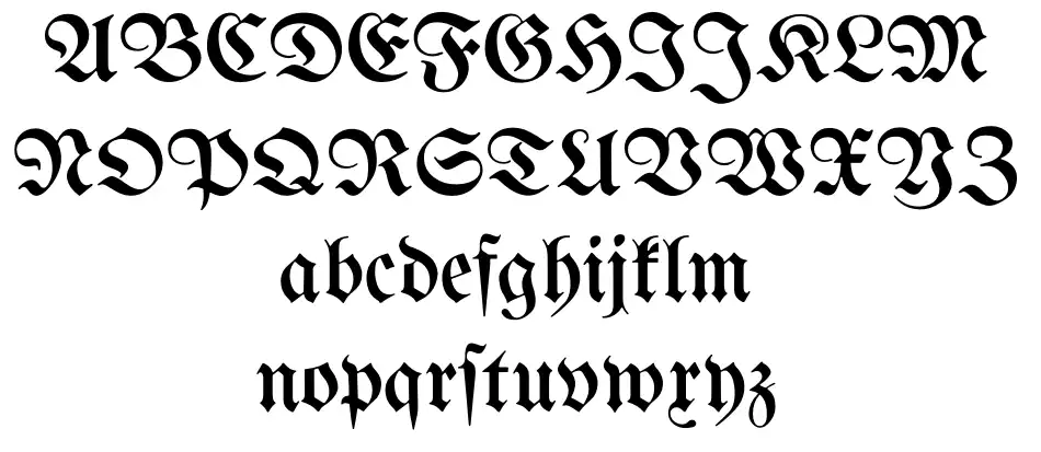 Bertholdr Mainzer Fraktur