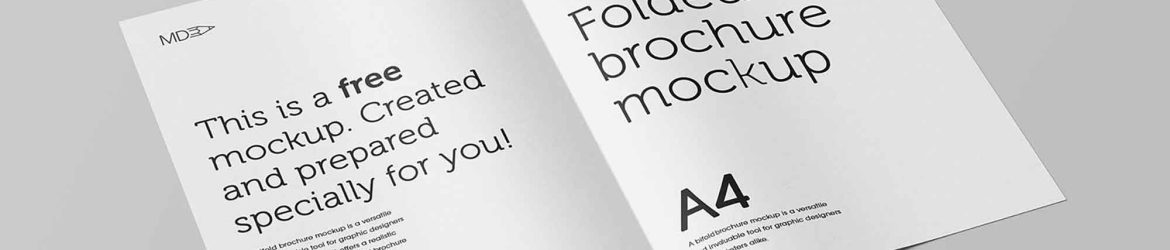 Bifold Brochure Mockup