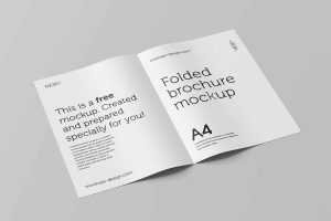 Bifold Brochure Mockup