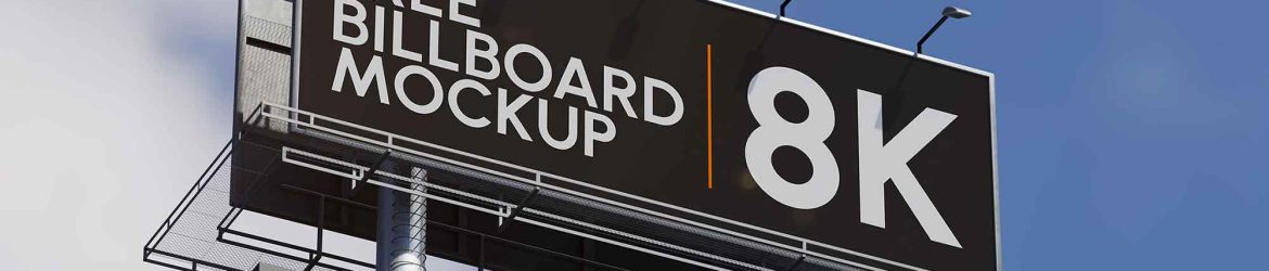 Billboard on Building Mockup