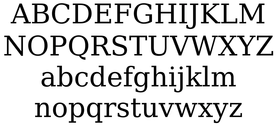 Bitstream Vera Serif