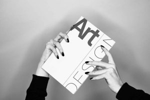 Black and White Book Mockup