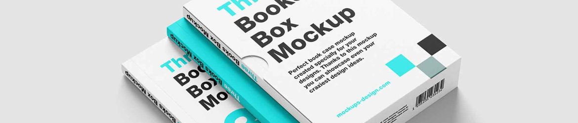 Books Box Mockup