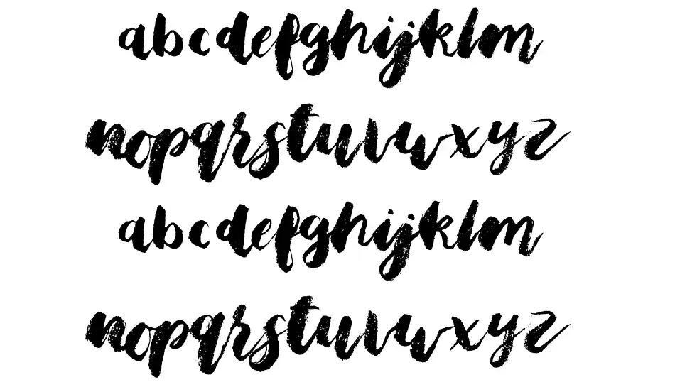 Bristle Brush Script