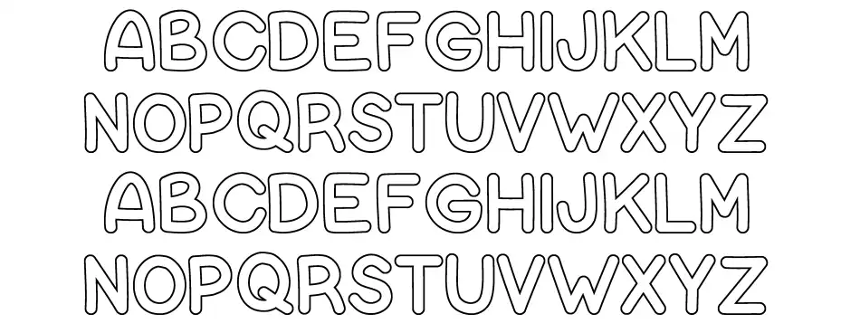 Bubble Letters