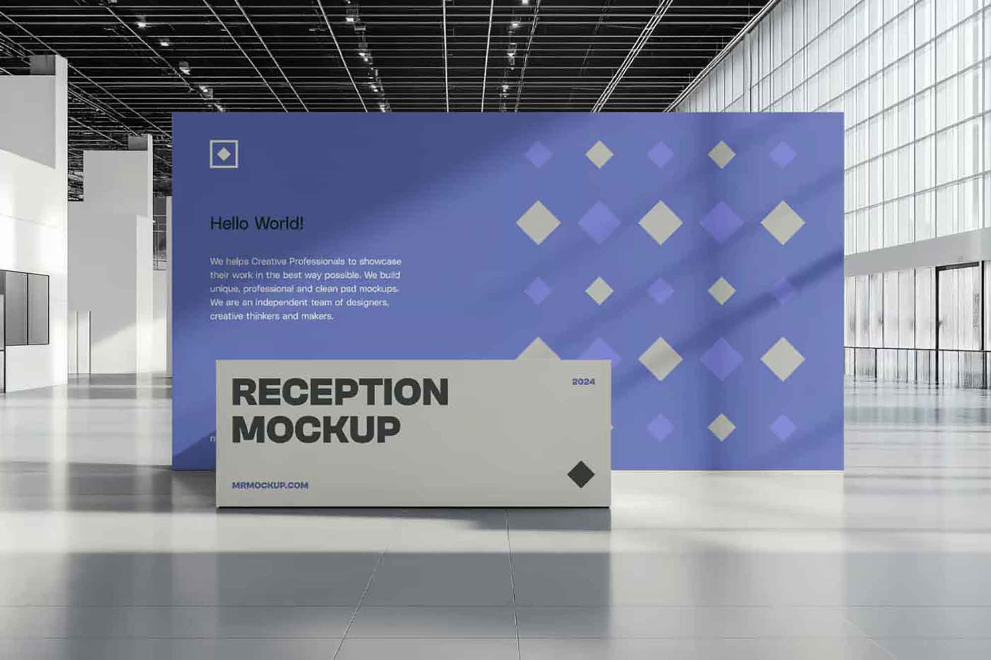 Building Reception Mockup