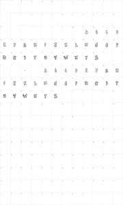 Mapa de caracteres da fonte Cactus Love