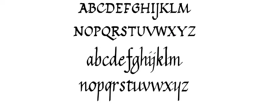 Calligraphy Unicase