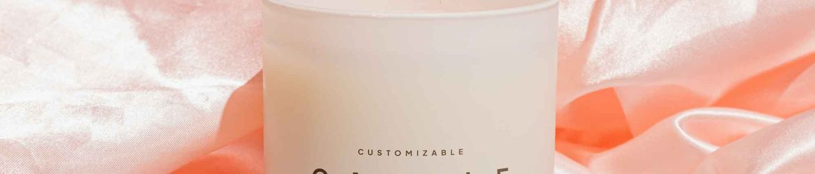 Candle Mockup in PSD